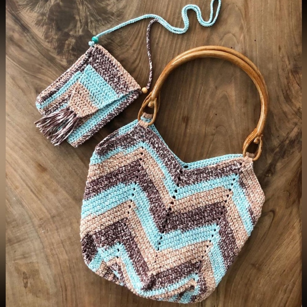 Handmade shoulder bag